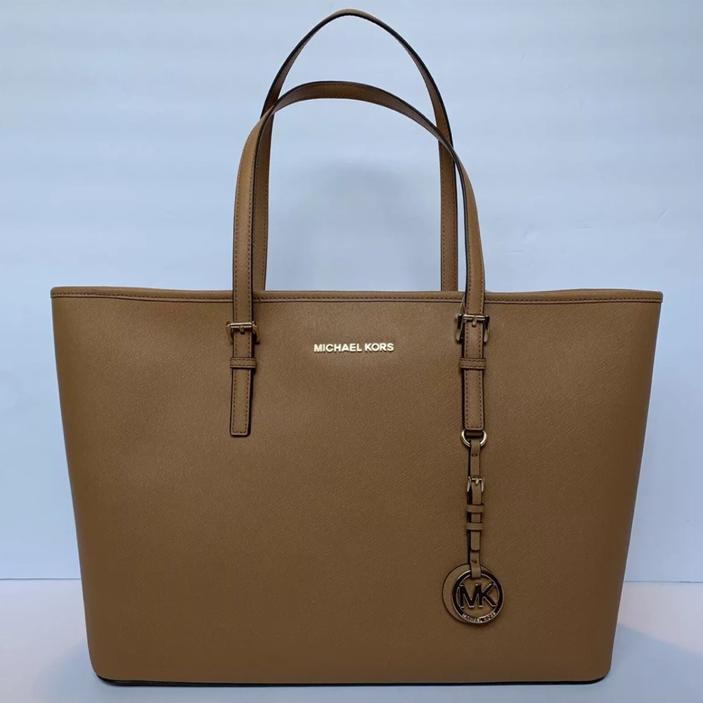 MICHAEL KORS TOP-ZIP MULTI FUNCTION LEATHER TOTE